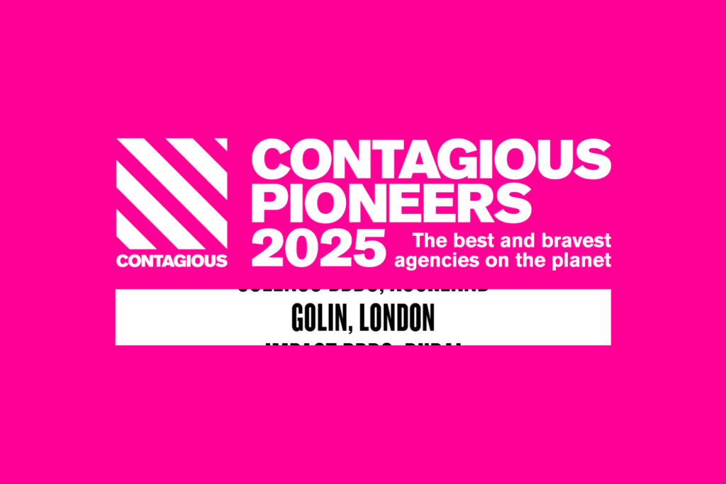 Image for GOLIN LONDON NAMED A CONTAGIOUS PIONEER