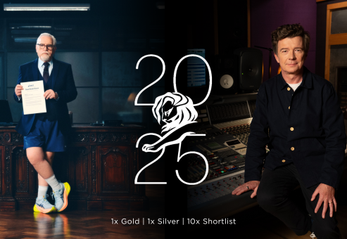 Image for GOLIN WINS GOLD AND SILVER AT CANNES LIONS