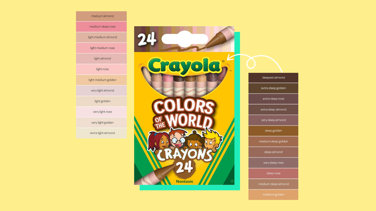 Crayola colors of the world golin golin