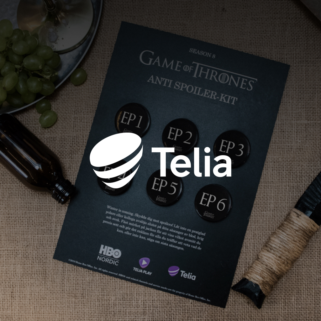 Image for Telia | Game of Thrones Anti-Spoiler Kit