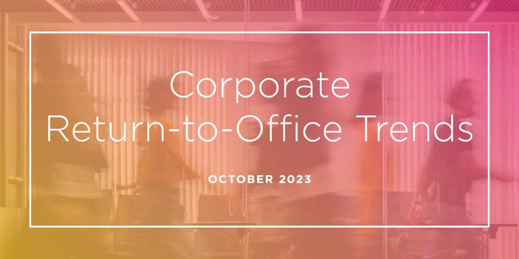 Image for Corporate Return-to-Office Trends