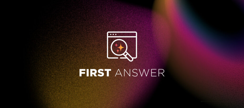 logo of First Answer